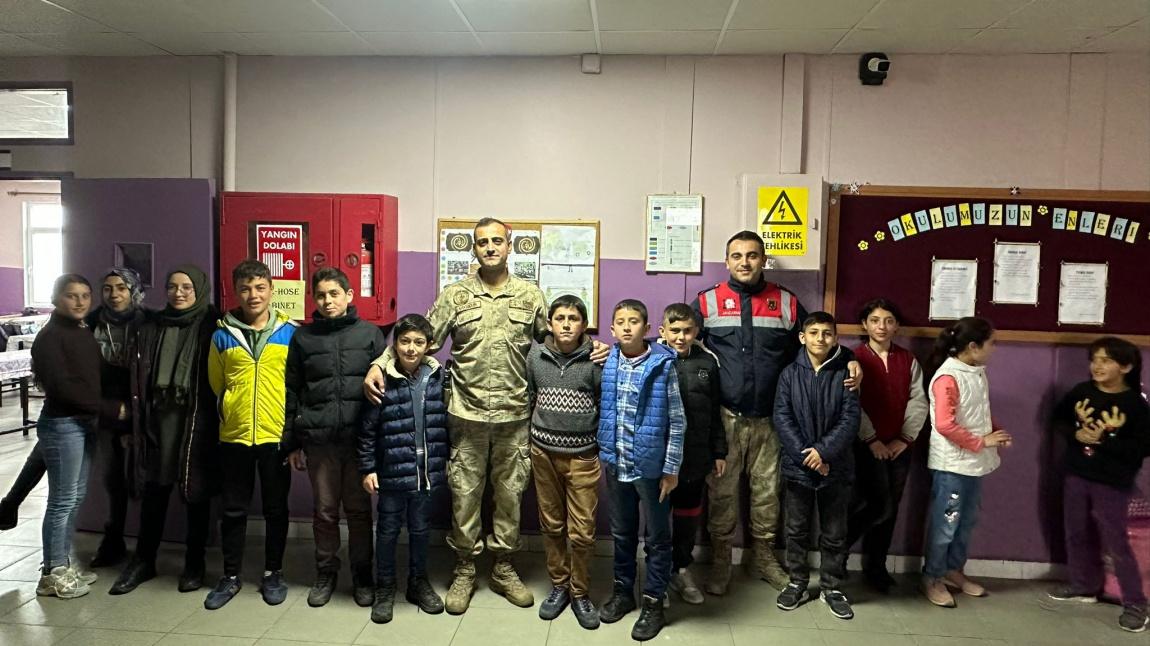 Tekler Jandarma Karakol Komutanlığı Personelinin Okulumuza Ziyareti